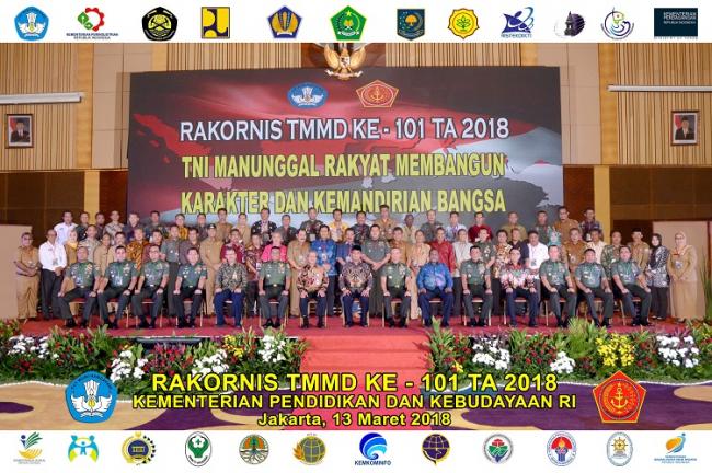 Rapat Koordinasi Teknis TMMD ke 101 Tahun Anggaran 2018