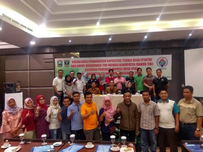 Sosialisasi P2KTD dan Rakor TIK Program Inovasi Desa Tahun 2018