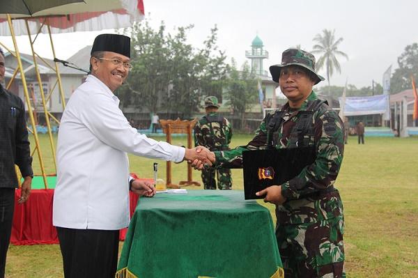 Pembukaan TNI Manunggal Membangun Desa/Nagari (TMMD/N) ke 101 Tahun 2018 di Kabupaten Solok